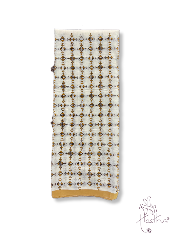 Tribal Colour Border Series - 8 Muzham - Double