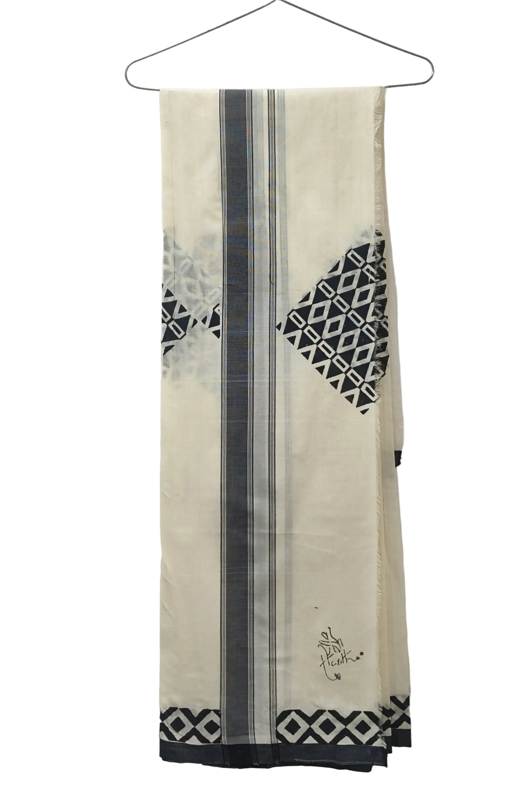 Double layer Veshti for Men | Cowrie