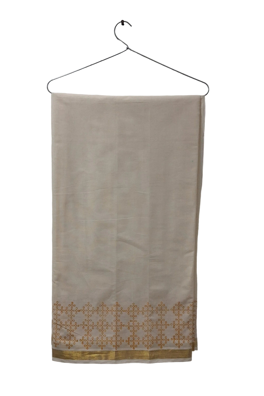 Double layer Veshti for Men | Chiku Kolam