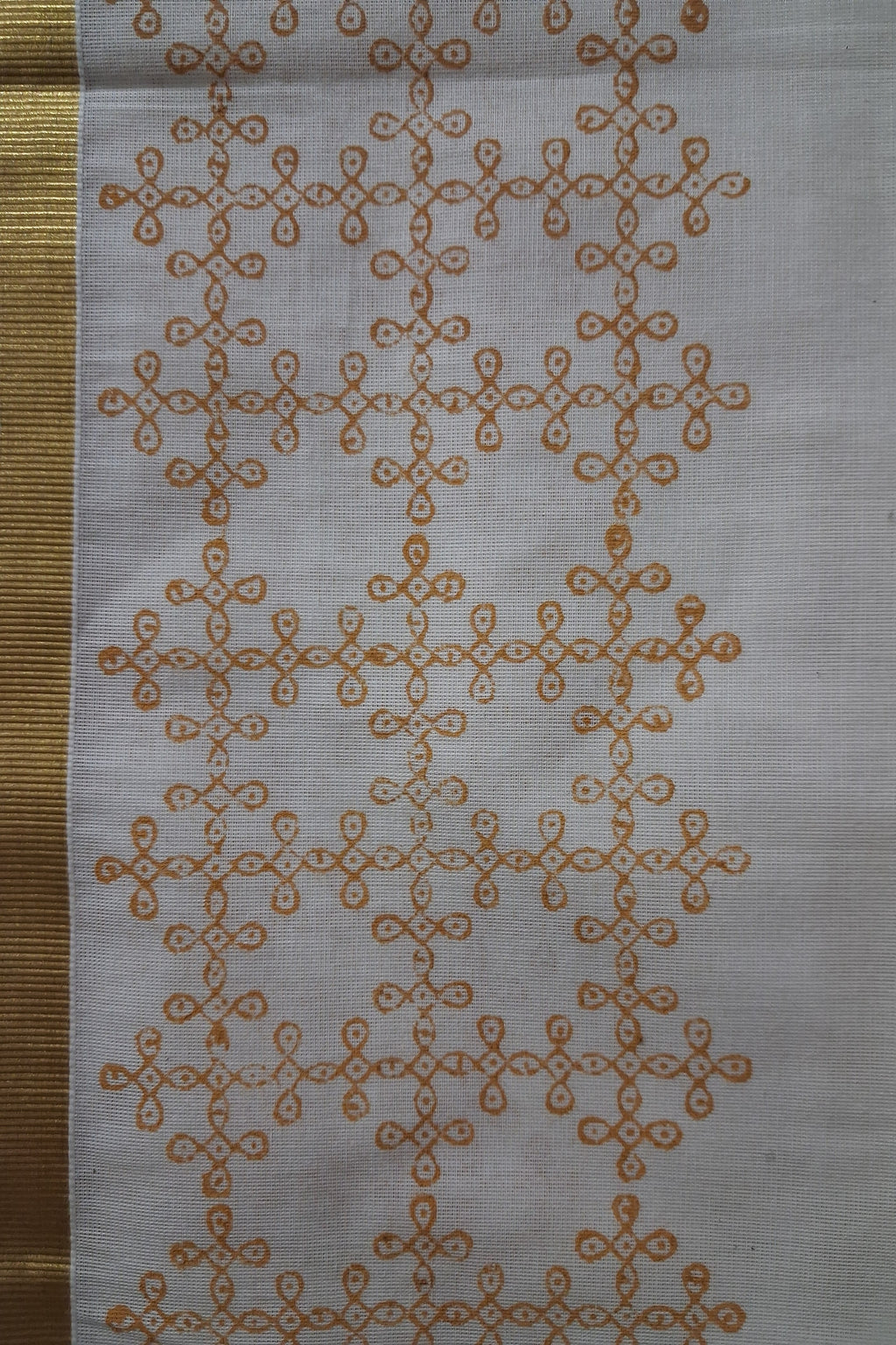 Double layer Veshti for Men | Chiku Kolam