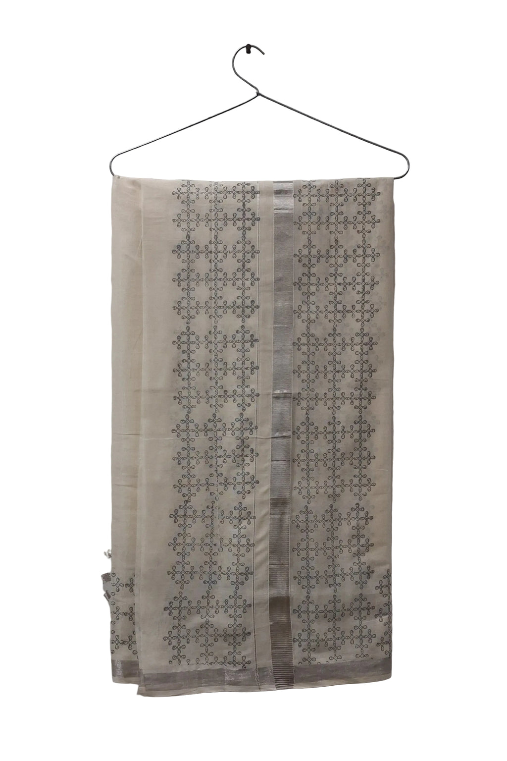 Double layer Veshti for Men | Chiku Kolam