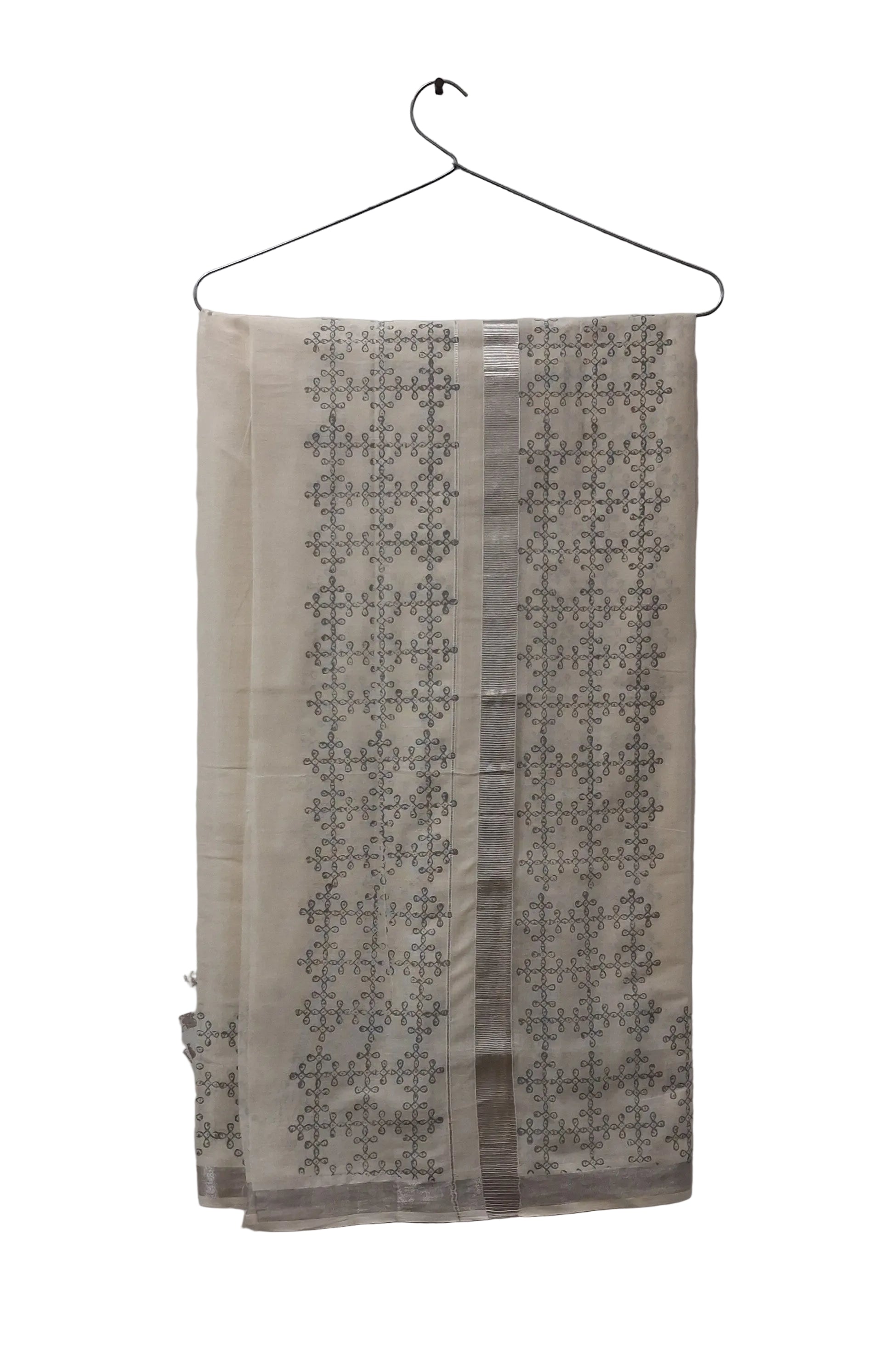 Double layer Veshti for Men | Chiku Kolam