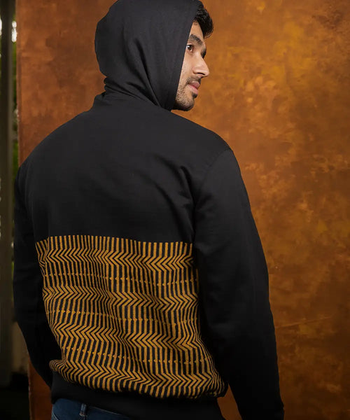 Block Printed Hoodie | Tread