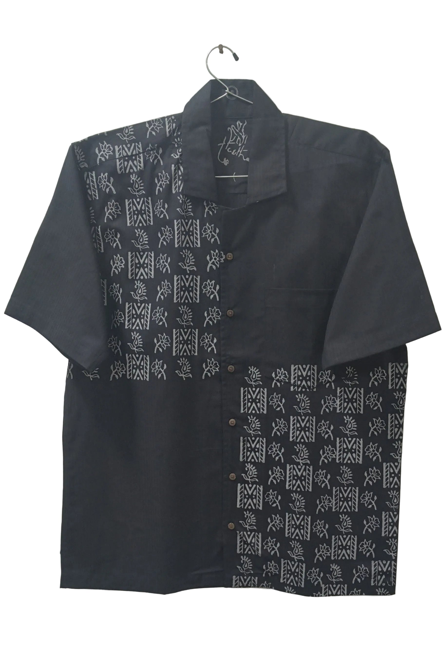 Block Printed Cotton Shirt | Formas