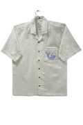 Block Printed Cotton Shirt | Cobalt