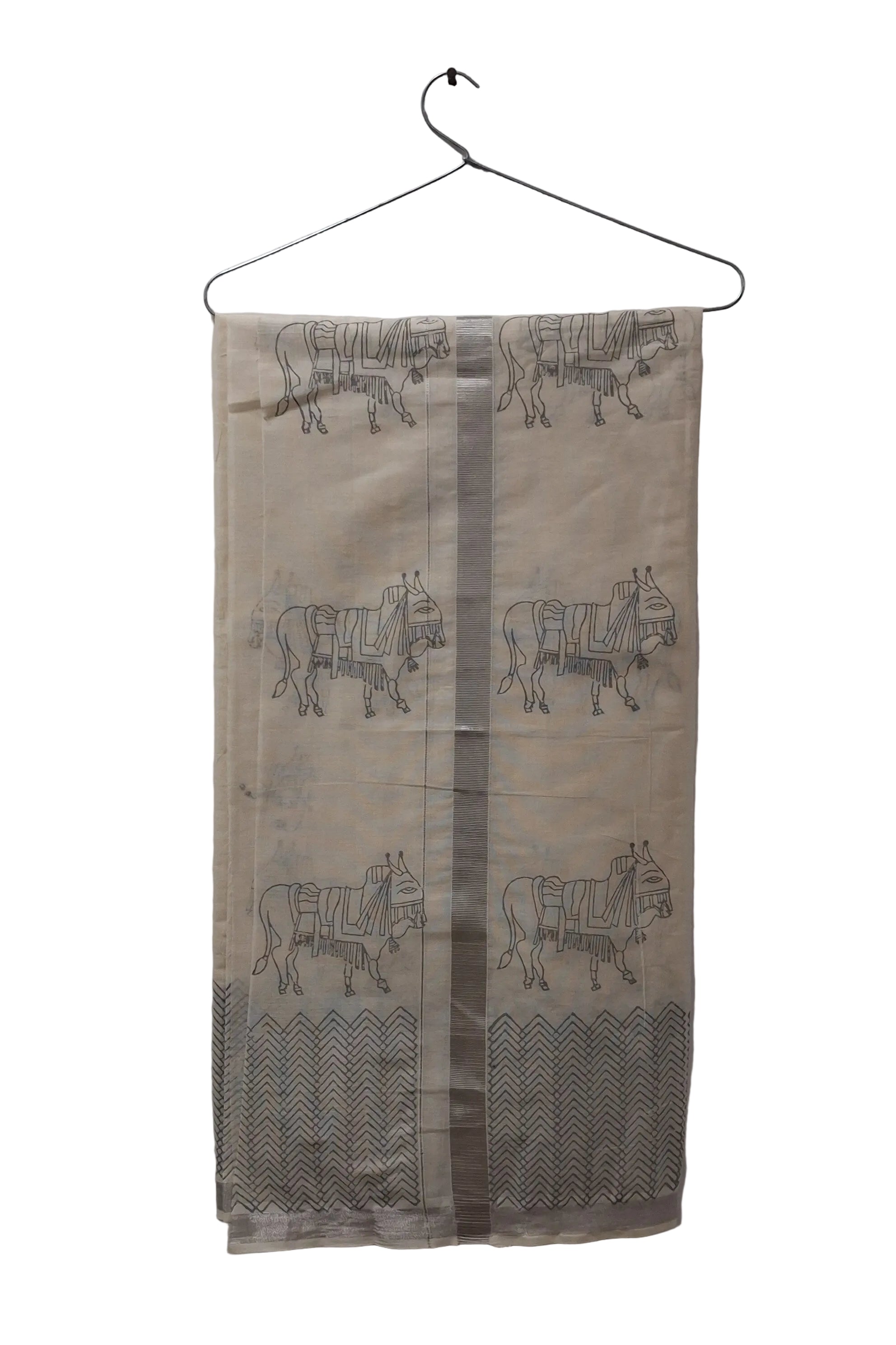 Double layer Veshti for Men | Jallikattu