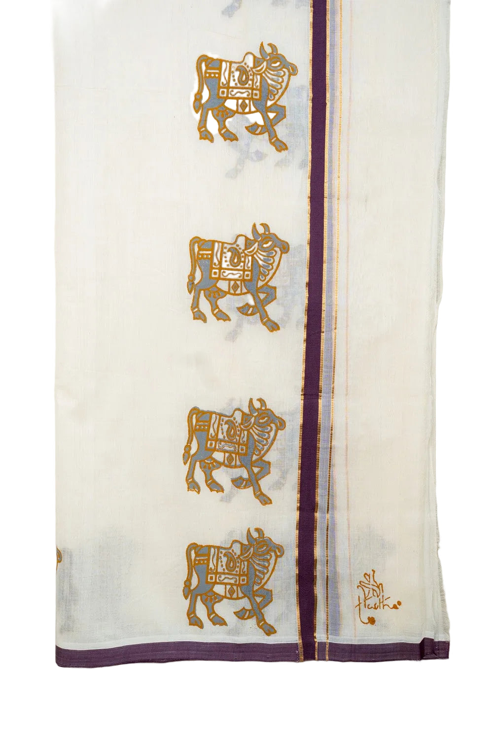 Double layer Veshti for Men | Kangayam