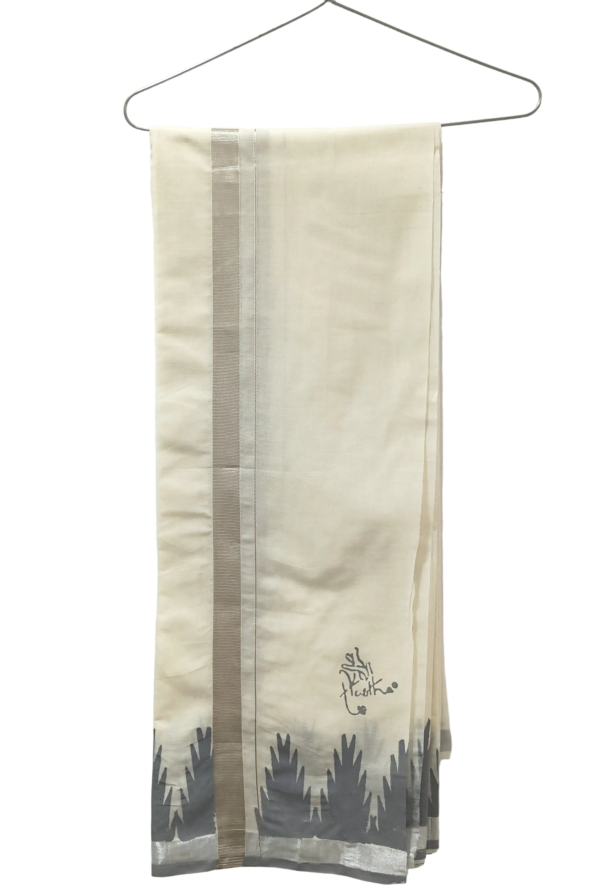 Double layer Veshti for Men | Korvai