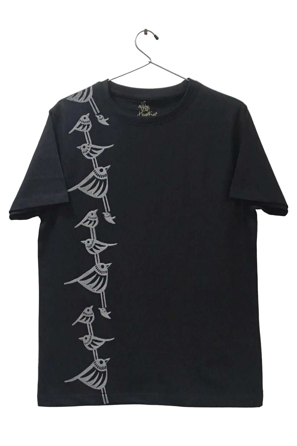 Unisex Cotton Tee | Panchee in Black