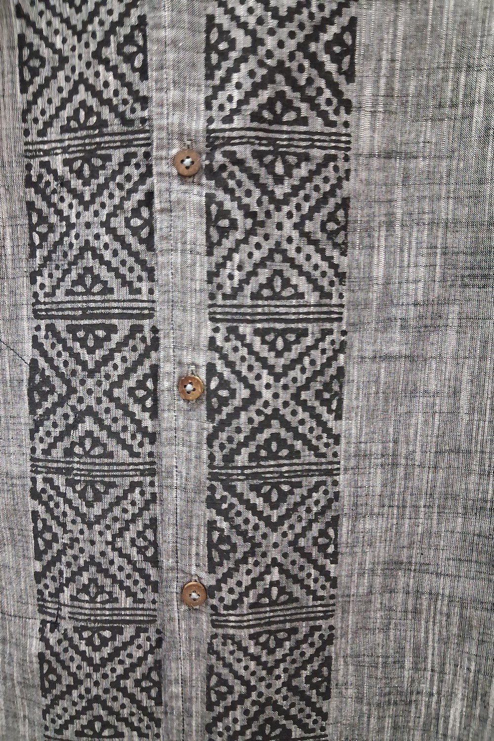 Mens Cotton Kurta | Slate