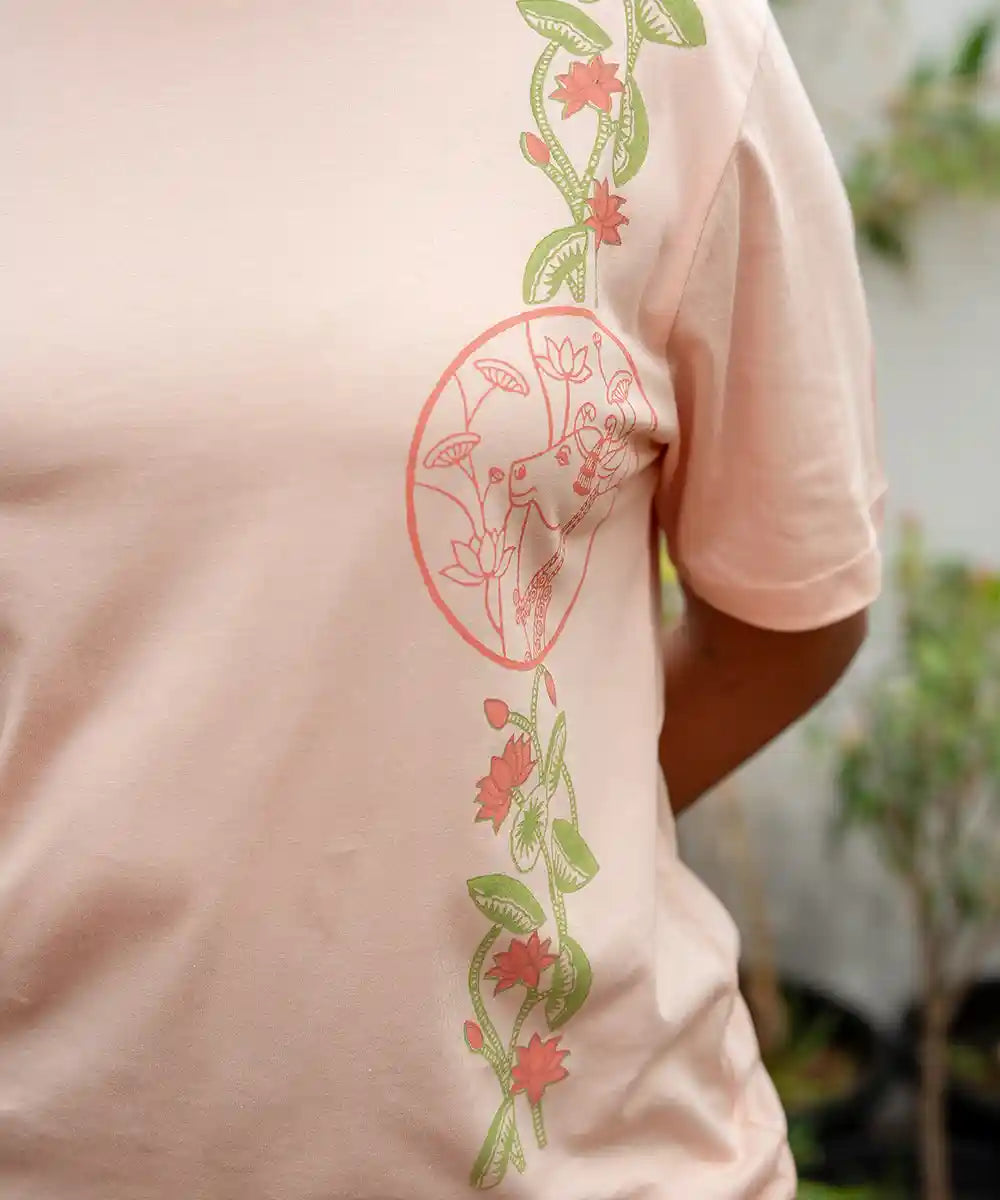 Unisex Cotton Tee | Peachwai