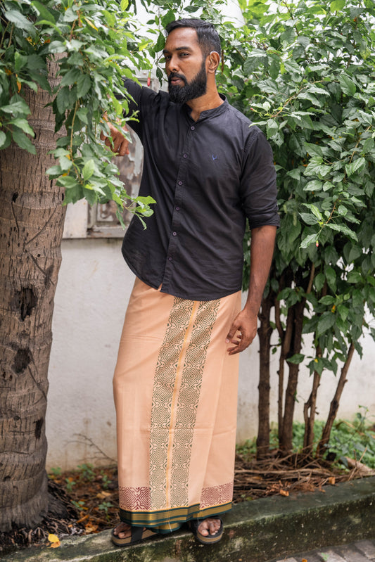 Mandala – Colour Veshti series – 4 Muzham - Single