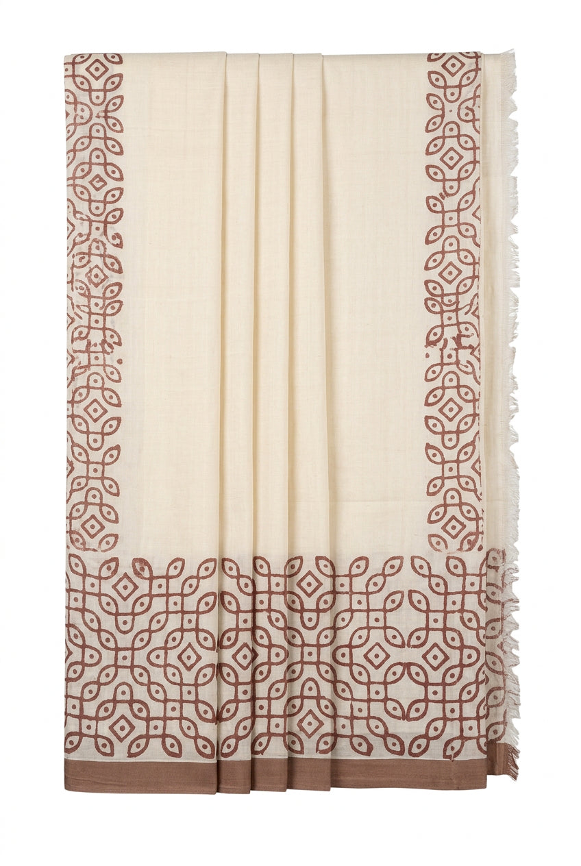 Double layer Veshti for Men | Mosaic